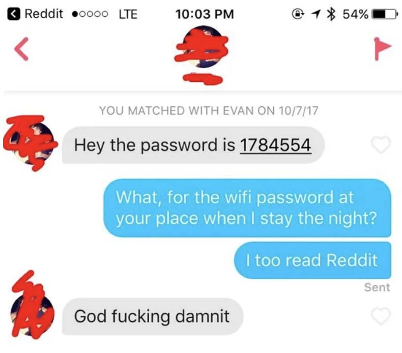 Hack password of any Tinder account